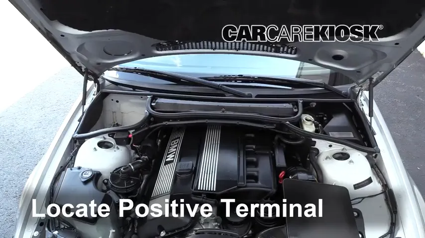 2004 BMW 330Ci 3.0L 6 Cyl. Convertible Battery Jumpstart